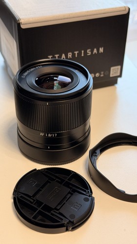 Ttartisan 17mm 8 air - f1.8,