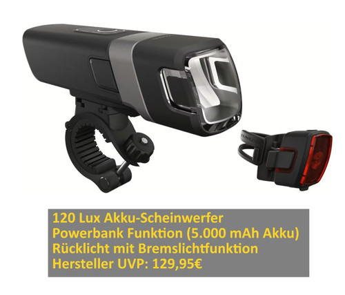 Fahrrad akku lampenset - fahrrad, akku-lampenset