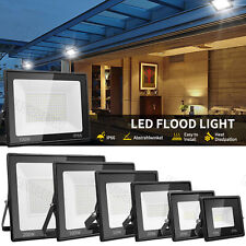 LED Fluter Scheinwerfer Außen Strahler Lampe IP66 Garten Flutlicht 50W 100W 200W
