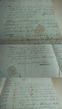 Kaufbrief HEILIGENSTADT 1803, Andreas STITZ in GEISLEDEN verkauft Äcker an Sohn