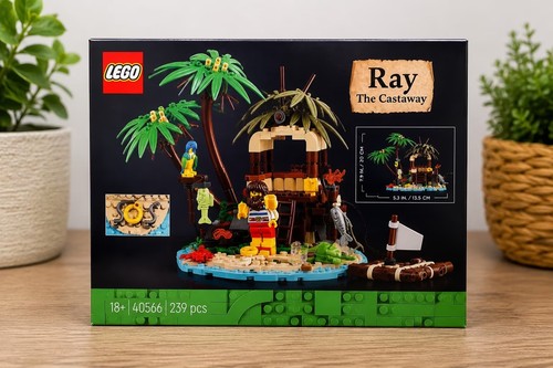 Lego 40566 ray the castaway - lego,