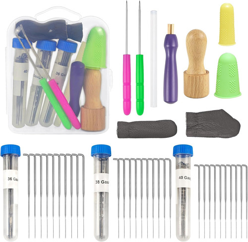 Nadelfilz set mit - nadelfilz, 30