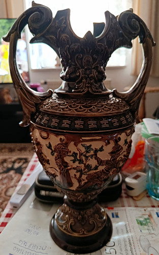 Keramikvase dekorativ
