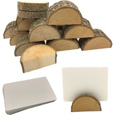 Holzkartenhalter Platzkartenhalter Hochzeit Tischkarten Rustikal Holz