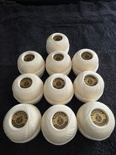 Manuela Häkelgarn * Stärke 15 *26 perlweiß * 10 Stück à 50 g * je 330m * NEU!