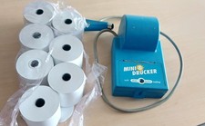 Merkur Mini-Drucker für ADP Spielautomaten  + 7 Ersatzrollen, gebraucht