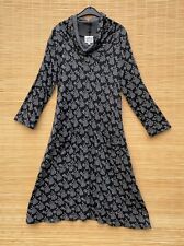 schönes Kleid MASAI Rose Viskosemix grau schwarz Gr. M