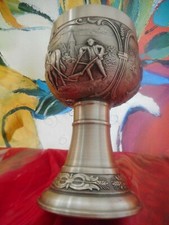 Schöner Vintage Zinn Kelch