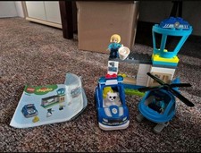 LEGO DUPLO Town: Polizeistation mit Hubschrauber (10959) sehr guter Zustand 