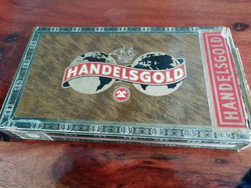 Zigarrenkiste handelsgold - ,