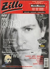 ✪ ZILLO #3/1998 Phillip Boa/Two/London After Midnight/Covenant MUSIK-MAGAZIN