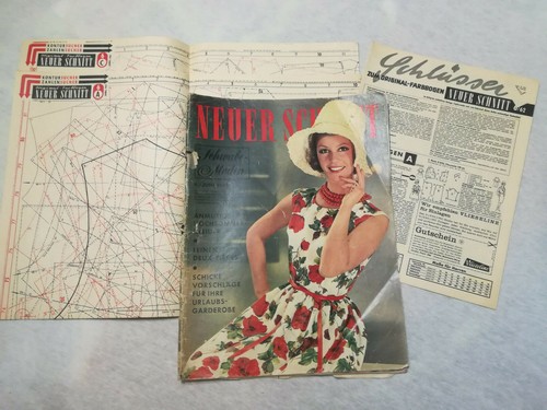 Vintage modezeitschrift - vintage, 6