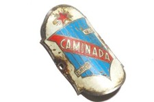 Steuerkopfschild Fahrrad Schild CAMINADA VELO ZURICH RETRO VINTAGE