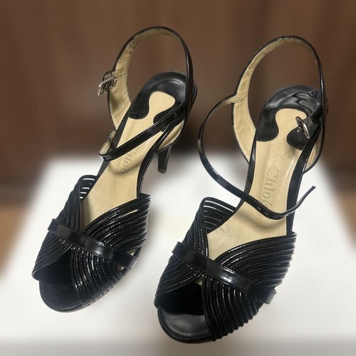 Seltene schwarze chloe pumps - schwarze,