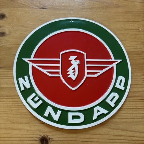 Blechschild rund zündapp - blechschild,