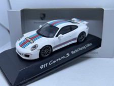 Porsche 911 991 Carrera S Coupé weiß Martini Racing Edition Spark Modell 1:43