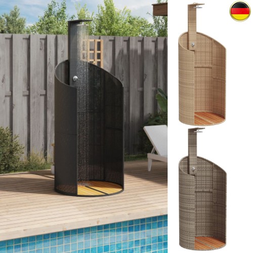 Gartendusche mit kopfbrause - gartendusche,