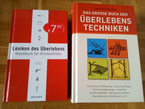 Survival bücher set - 2, –