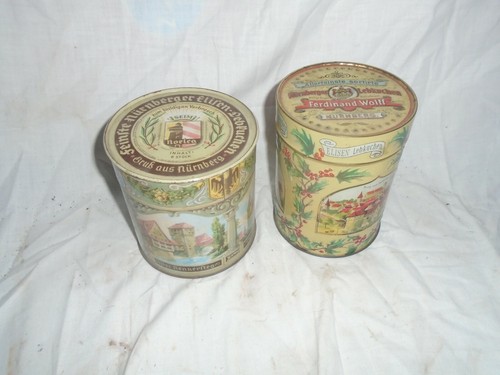 35371 alte lebkuchendose - 2x,