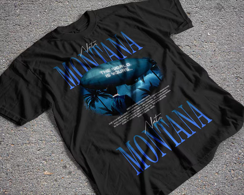 Herren shirt montana the - t-shirt,