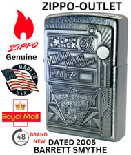 Original brandneu 2005 Zippo Feuerzeug selten BARRETT SMYTHE Million Dollar Machine