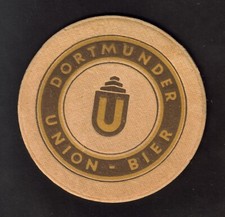 Alter Bierdeckel , Coaster , Dortmunder Union Brauerei , Dortmund / NRW #1136#
