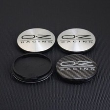 4x 55mm Für OZ O.Z M582 Nabendeckel Felgendeckel Nabenkappen Wheel Caps Sliber