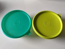 Tupperware Kleine Hit-Parade 2 x 300 ml 2208 in gelb und grün gebraucht