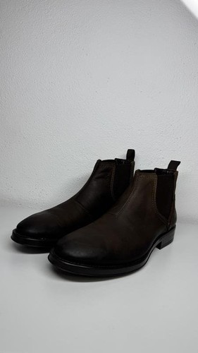 Men navyboot boots - men, brown