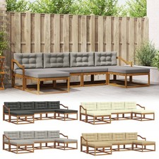 Sitzgruppe mit Kissen Hocker