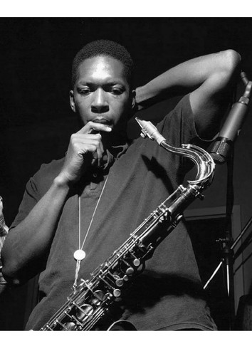 Jazzlegende john coltrane mit - jazzlegende,