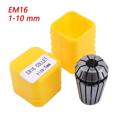 Er16 spannzangen set - set, 1-10mm