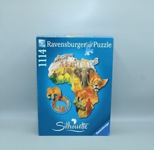 🧩INNEN NEU: Afrikanischer Kontinent Puzzle Ravensburger Silhouette jigsaw 🧩