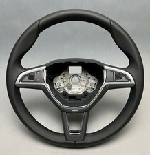 Skoda Octavia 3 Fabia Rapid Superb 3V Sport Nappaleder Lenkrad OEM Fabrikneu