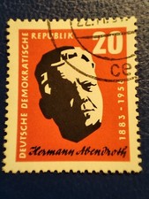 DDR 605 Plattenfehler Feld 13 gestempelt (nach Schrage Spezialkatalog) (C1)