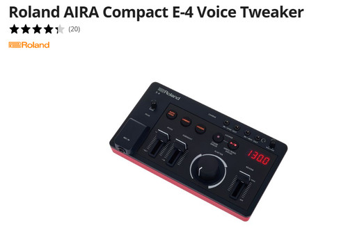 Roland multi effektgerät - roland, e-4