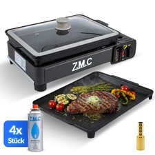 ZMC 2in1 Gasgrill Tischgrill