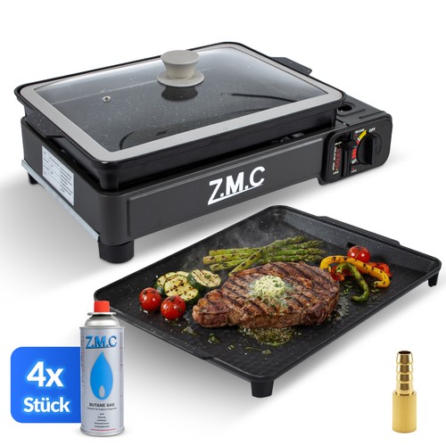 Zmc 2in1 gasgrill tischgrill - gasgrill,