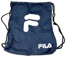 Fila Schuhbeutel - Rucksack - ca. 35 x 43 cm groß - blau mit weißer Schrift