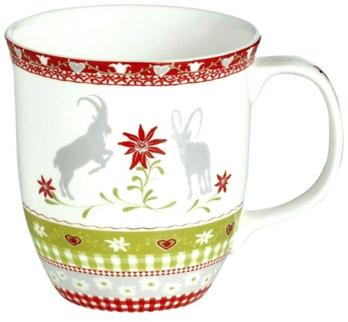 Becher bone china landhaus - becher,