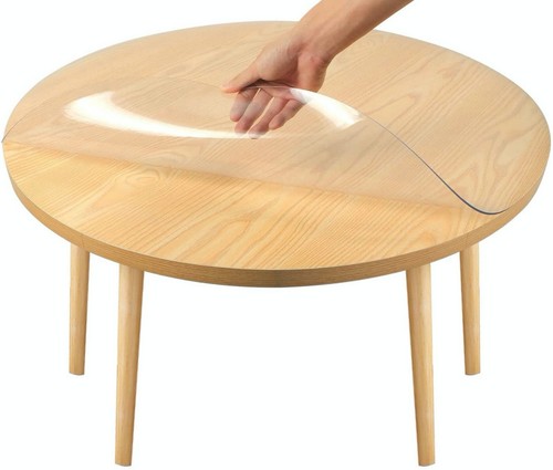 Tischschutzfolie rund