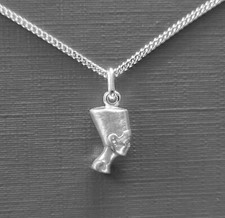 Nofretete anhänger mit kette - anhänger,