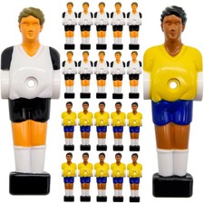 22 Tischkicker Figuren 13mm - Tisch Fussball Kicker Figuren Kickertisch Zubehör