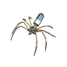 Steampunk Mechanical Spiders