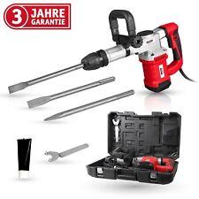 WALTER SDS Max Stemmhammer Abbruchhammer 1300W, inkl Koffer, Spitz- Flachmeißel