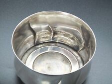 Flaschenuntersetzer Schale WMF Bienenkorbmarke antik Metall versilbert