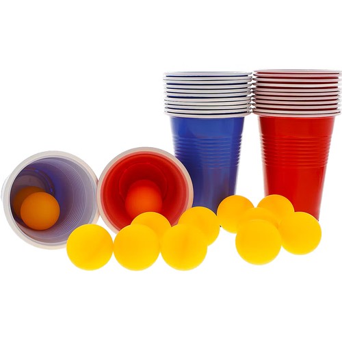 Bierpong set teilig - bierpong-set, 48-teilig