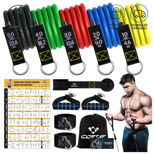Widerstandsbänder set - set, 5