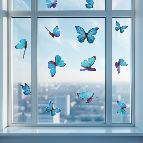 Fensterbilder schmetterlinge - fensterbilder,