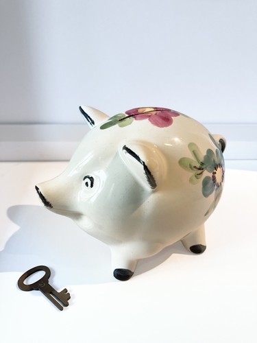 Sparschwein vintage keramik - sparschwein,